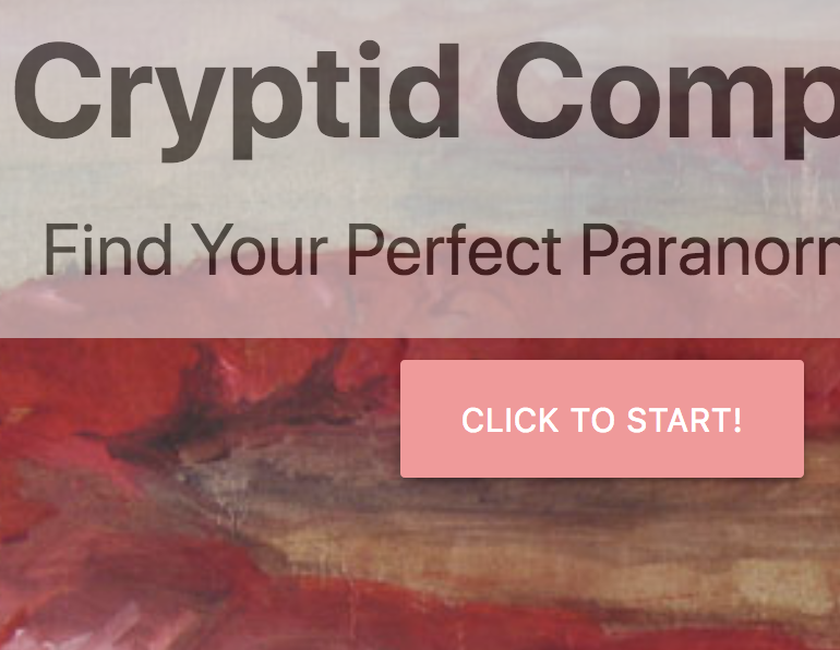 Cryptid Companion